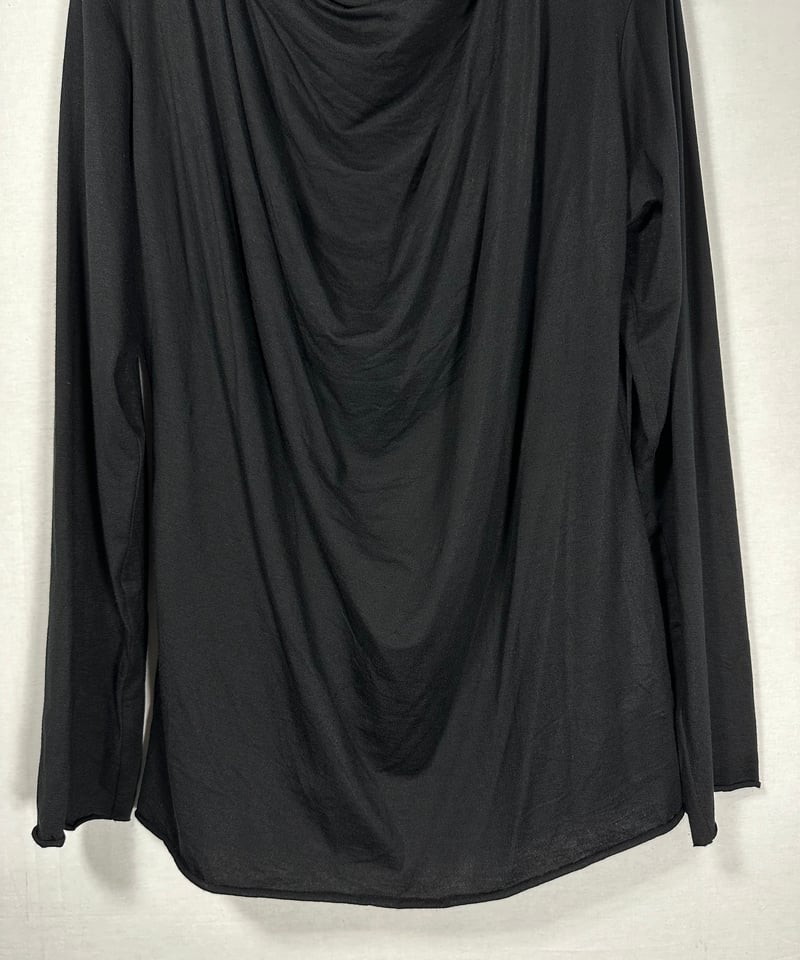 黒 秋霖 -syurin- カットソー長袖 | I R O F U S I online shop