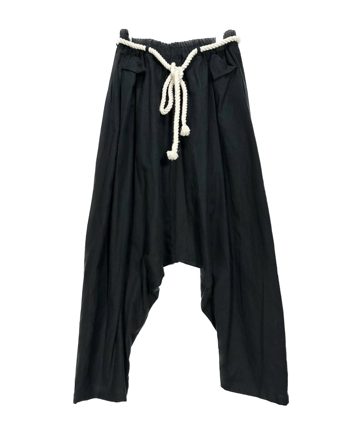 【美品】nemeth 縄柄 サルエルパンツ M 美品】nemeth 縄柄 サルエルパンツ M