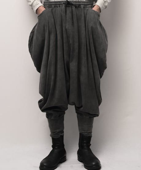 墨染 鼯-musasabi-サルエルパンツ