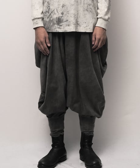 墨染 鼯-musasabi-サルエルパンツ