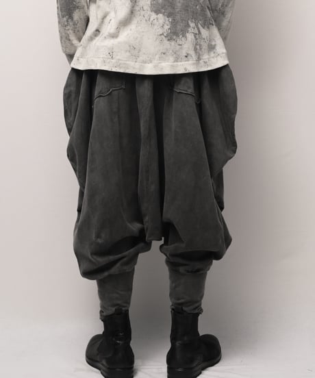 墨染 鼯-musasabi-サルエルパンツ