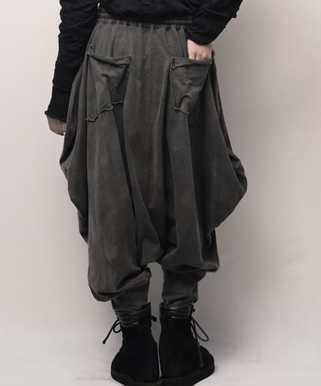 墨染 鼯-musasabi-サルエルパンツ