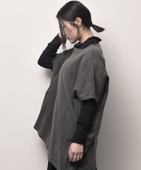 斑糸-muraito-アシメプルオーバー