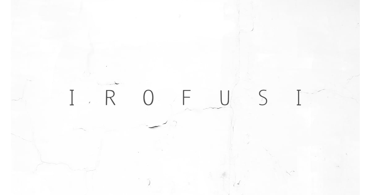 黒コットン二重四角スカート | I R O F U S I online shop 