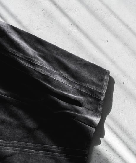 VINTAGE 3D CUTTING FADE VELOURS PANTS
