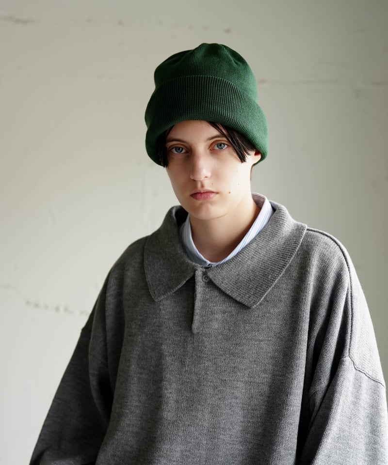 SEA ISLAND COTTON KNIT CAP | CTHY