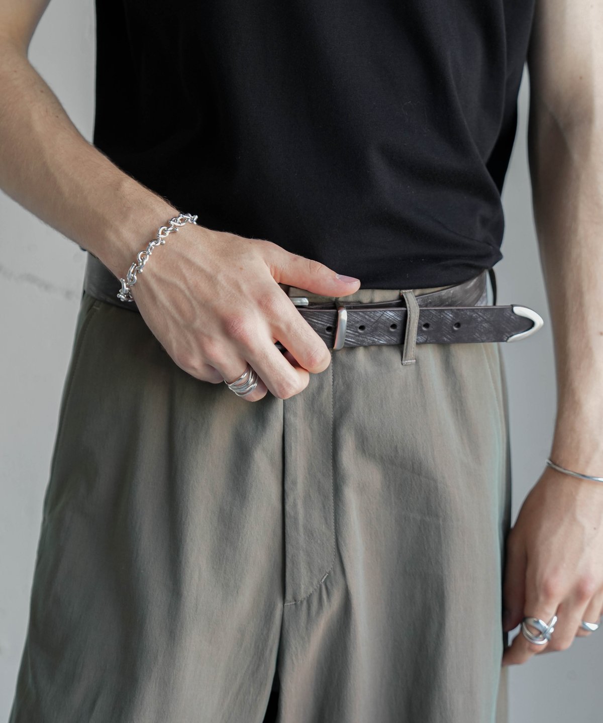 LUXURY MATERIAL BRIDLE LEATHER BELT | CTHY LUXURY MATERIAL BRIDLE LEATHER BELT | CTHY