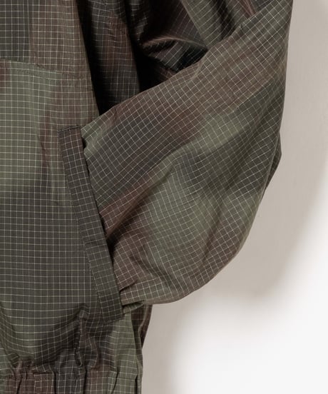 [VEIN27SS] BLURRED CAMO RIPSTOP DOUBLE-ZIP ANORAK BLOUSON