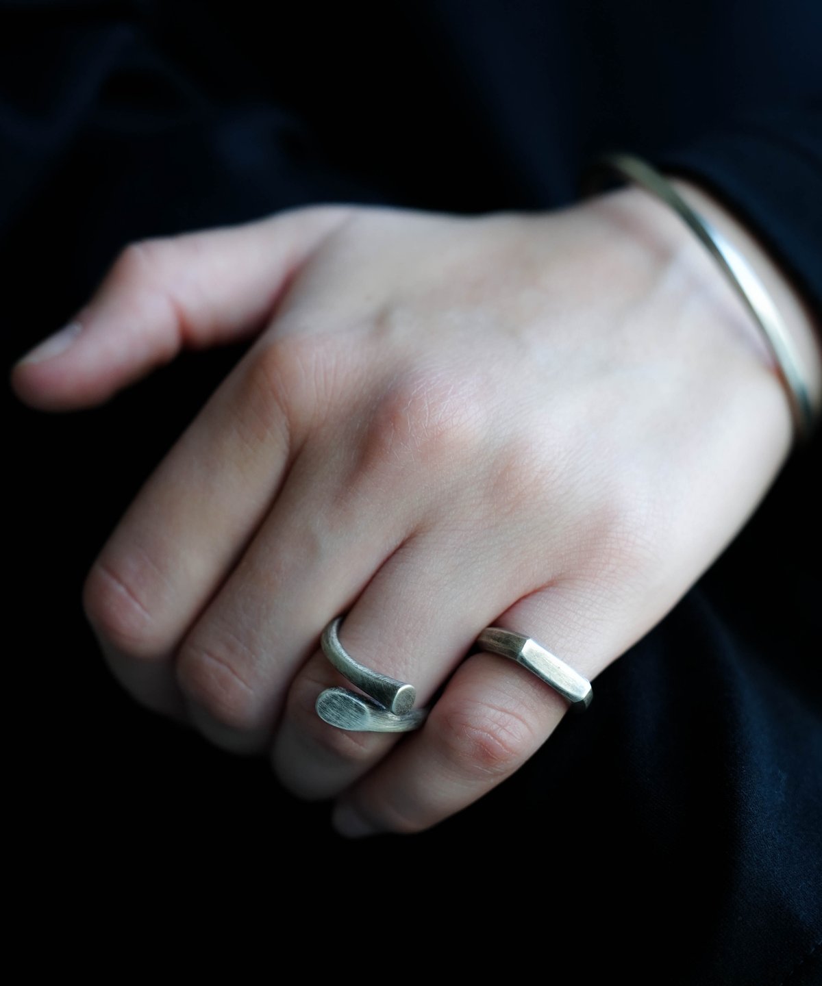最終値下げ　CTHY RING BASIC RHODIUM SILVER 17号 CTHY RING [BASIC / PINKY] | CTHY