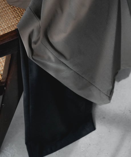 LUXURY MATERIAL Super120’s BISHU WOOL JEWEL TROUSERS
