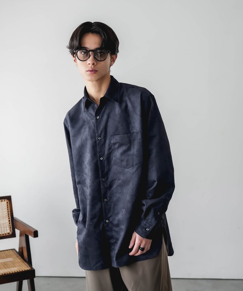 トップス CTHY SEA  MICROFIBER SUEDE SHIRT SEA ISLAND MICROFIBER SUEDE SHIRT | CTHY