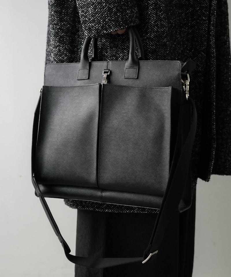 CTHY+Rich I】SAFFIANO LEATHER HELMET BAG [OFFIC CTHY+Rich I】SAFFIANO LEATHER HELMET BAG [OFFIC