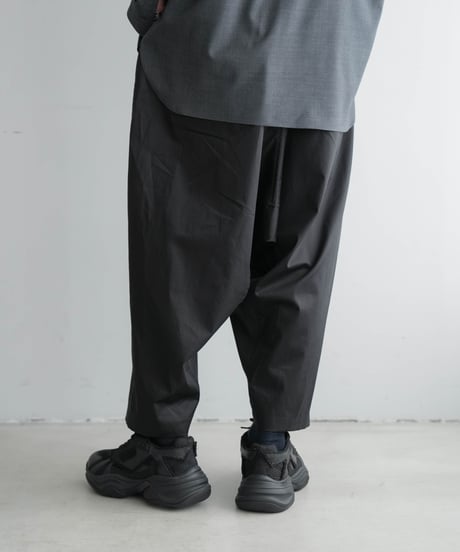 COATING Supima Cotton WIDE SAROUEL UNCLE PANTS