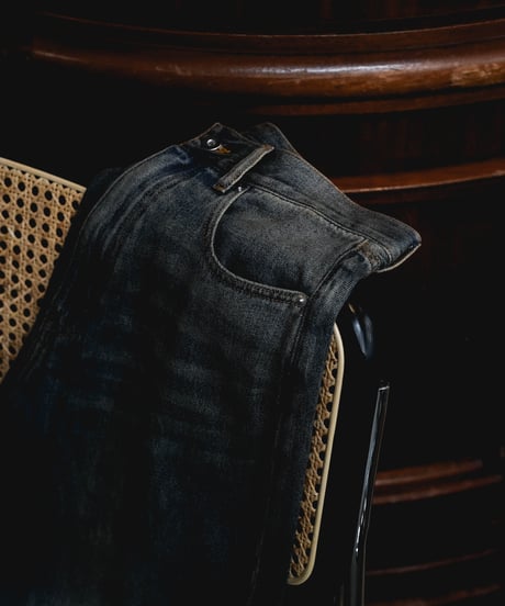 超甘撚り VINTAGE BAGGY JEANS by KUROKI