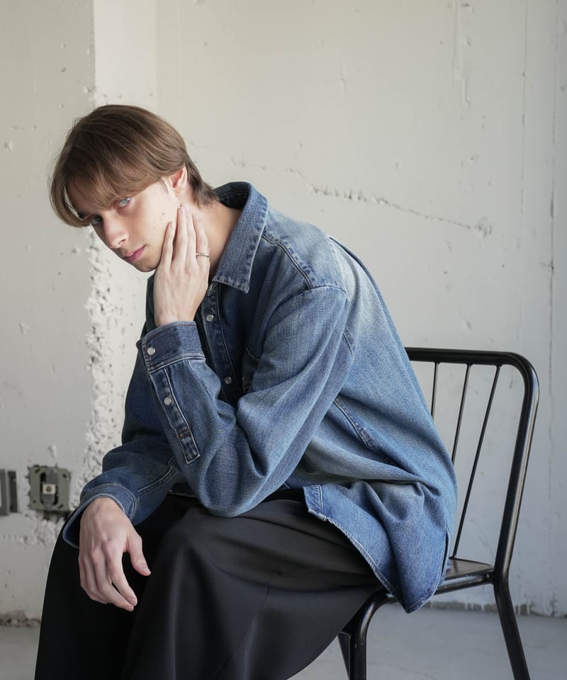超甘撚り VINTAGE DENIM SHIRTS by KUROKI | CTHY 超甘撚り VINTAGE DENIM SHIRTS by KUROKI | CTHY