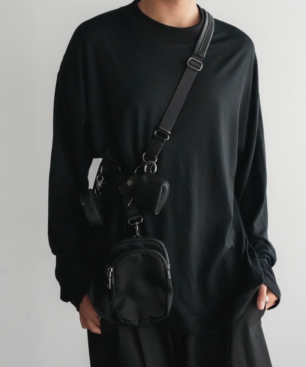 LUXURY MATERIAL NANO BAG by GUIDI | CTHY