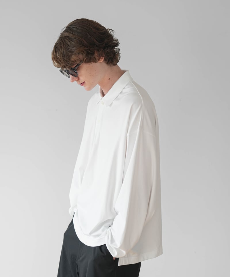 SUVIN PLATINUM POLO SHIRT ホワイト サイズ2