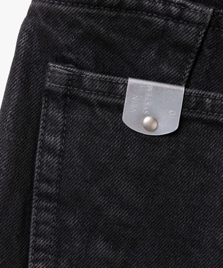 [VEIN27SS] 14oz DENIM COATED 3D CUT-OFF JEANS
