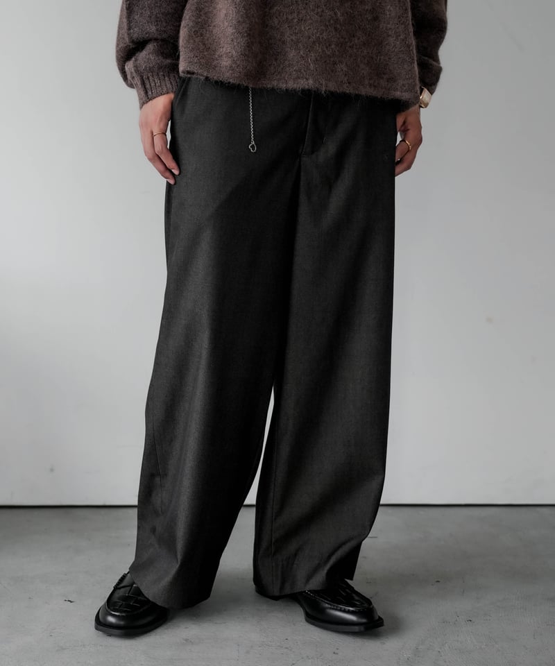 パンツ CTHY TROUSERS by BISHU WOOL LUXURY MATERIAL TROUSERS by BISHU WOOL | CTHY