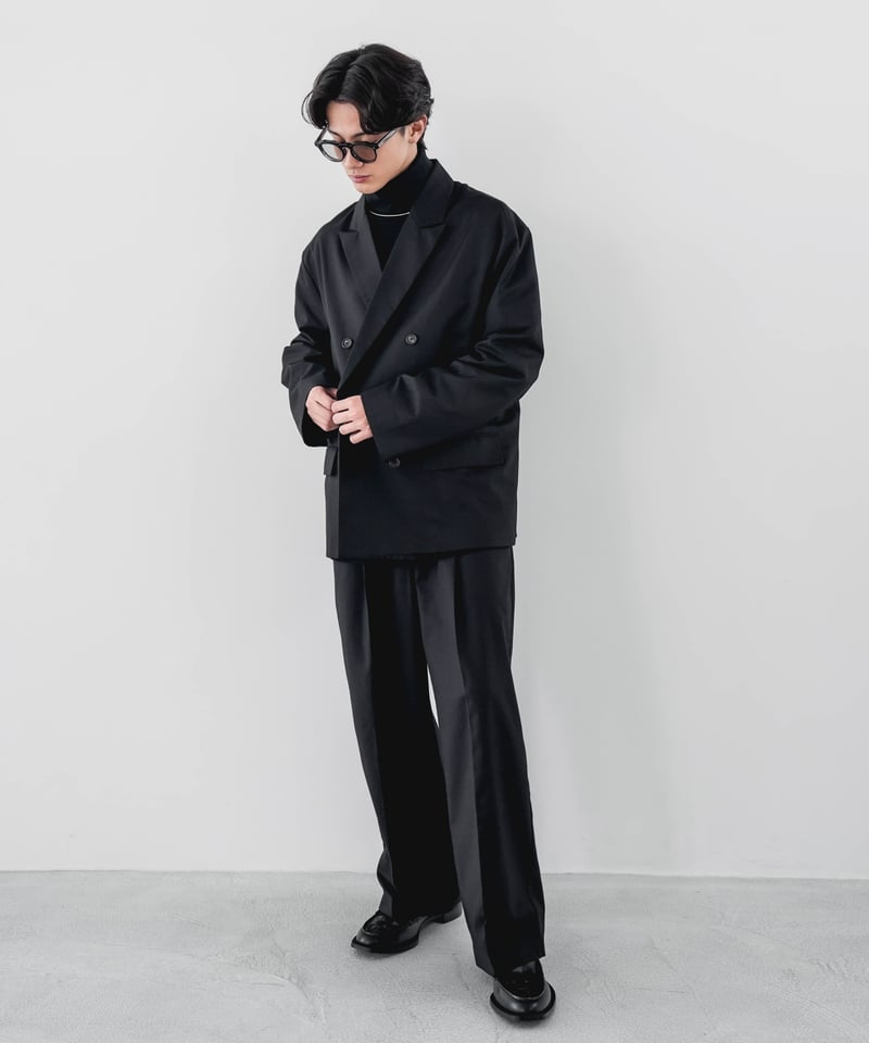 ［CTHY］TWILL WIDE TAPERED SLACKS TWILL WIDE TAPERED SLACKS | CTHY