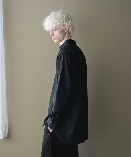 LUXURY MATERIAL BISHU WOOL SHIRT