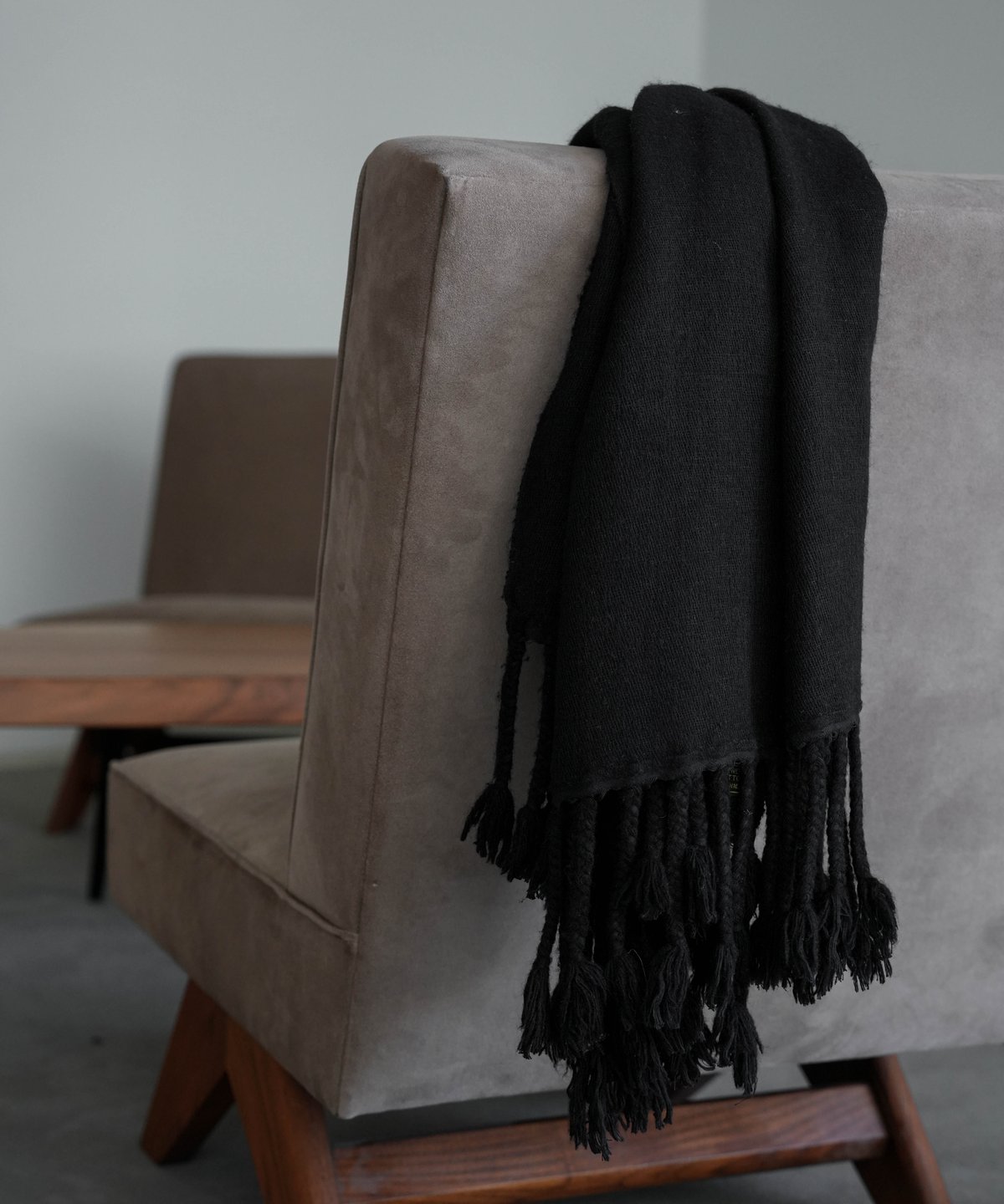 HIGH-END YAK WOOL FRINGE STOLE | CTHY HIGH-END YAK WOOL FRINGE STOLE | CTHY
