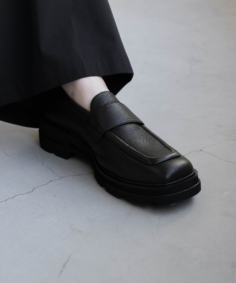 まとめCTHY＋VEIN COWLEATHER LOAFERS EMBOSSED 41