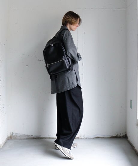 #03 WATERPROOF LEATHER BACKPACK