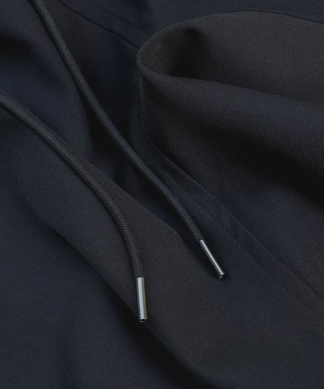 LUXURY MATERIAL BISHU WOOL WIDE SAROUEL SLACKS