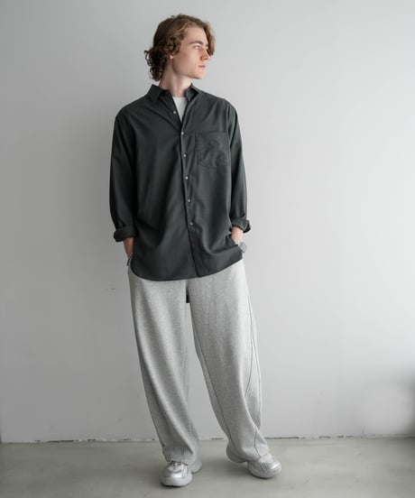 LUXURY MATERIAL CLASSIC SHIRT by Super140’s BISHU WOOL
