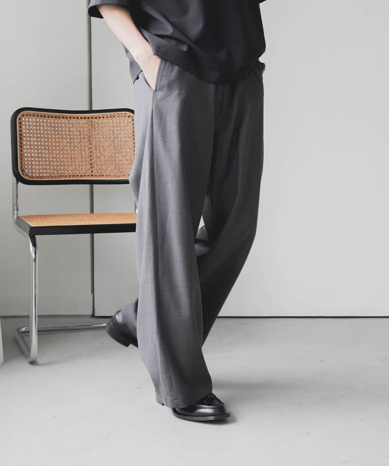 WASHABLE SUMMER WOOL SLACKS | CTHY