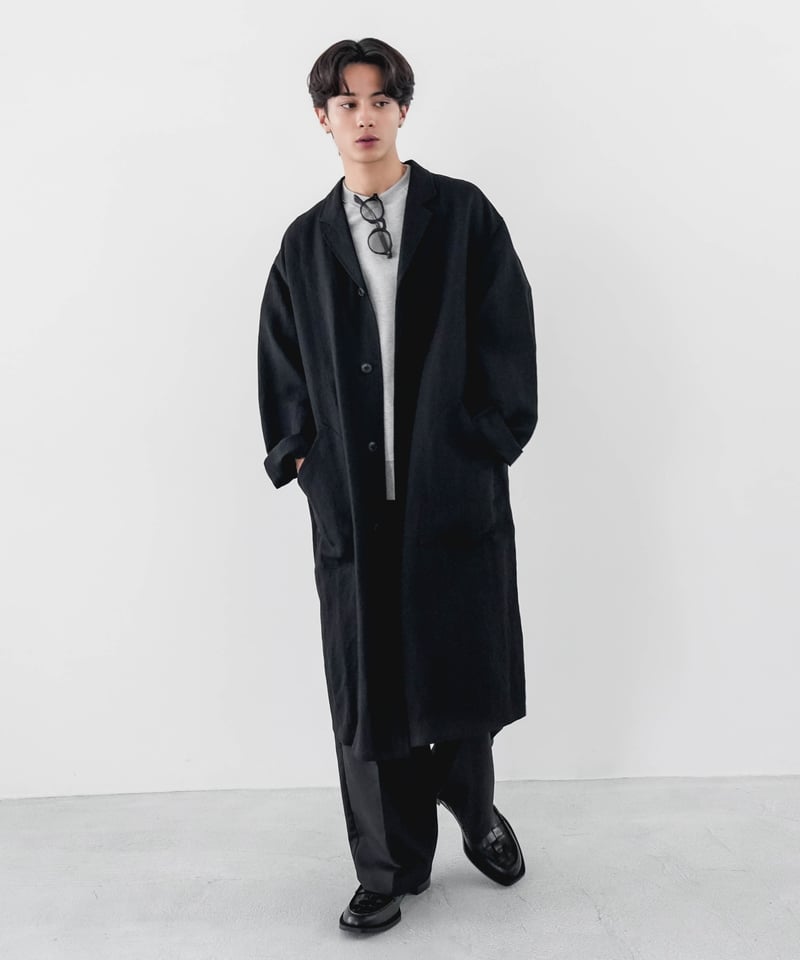 美品 CTHY FRENCH ATELIER COAT アトリエコート TENCEL WOOL ATELIER COAT | CTHY