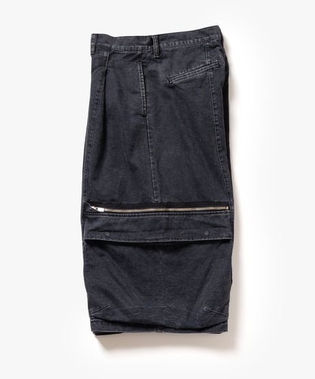 [VEIN27SS] SULFUR DYE DUCK BALLOON CARGO SHORTS