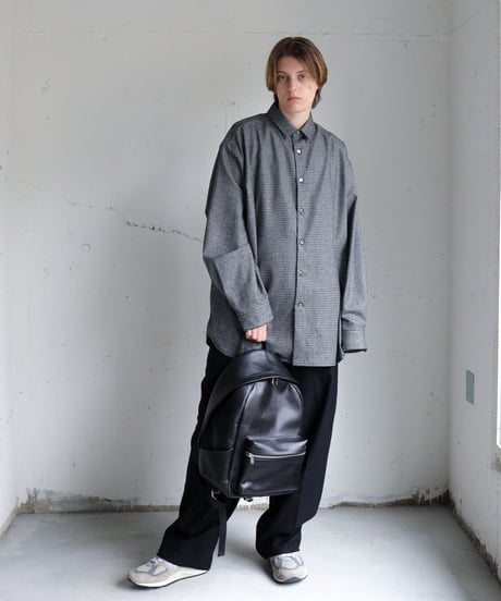 #03 WATERPROOF LEATHER BACKPACK