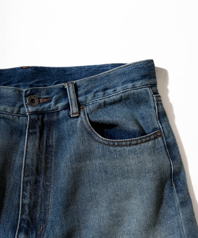 CTHY 超甘撚り VINTAGE WIDE JEANS by KUROKI