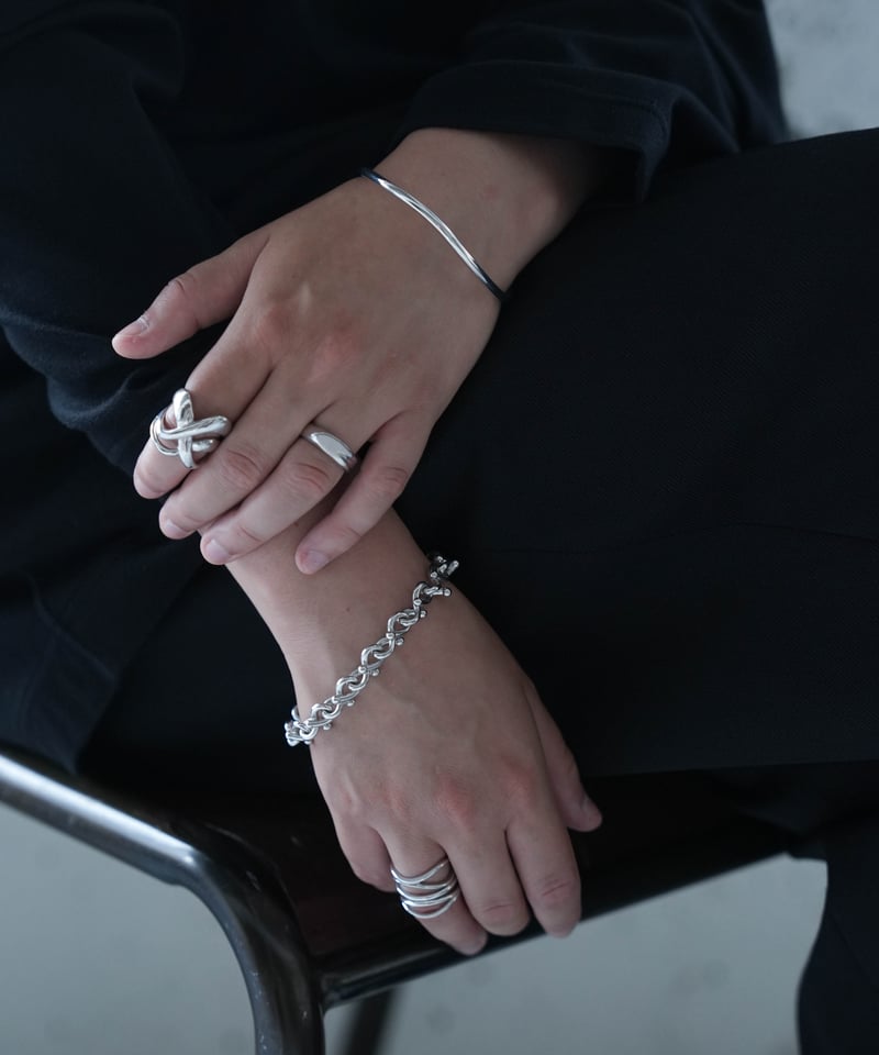 最終値下げ　CTHY RING BASIC RHODIUM SILVER 17号 HIGH-END CTHY RING | CTHY