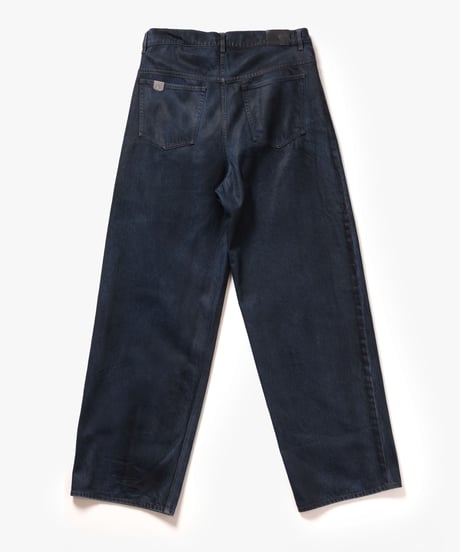 [VEIN27SS] 11oz DENIM COATED LAYERED BAGGY JEANS