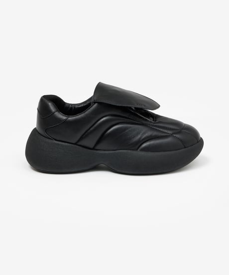 [VEIN27SS] COW LEATHER PUFFER CLEAT TRAINER