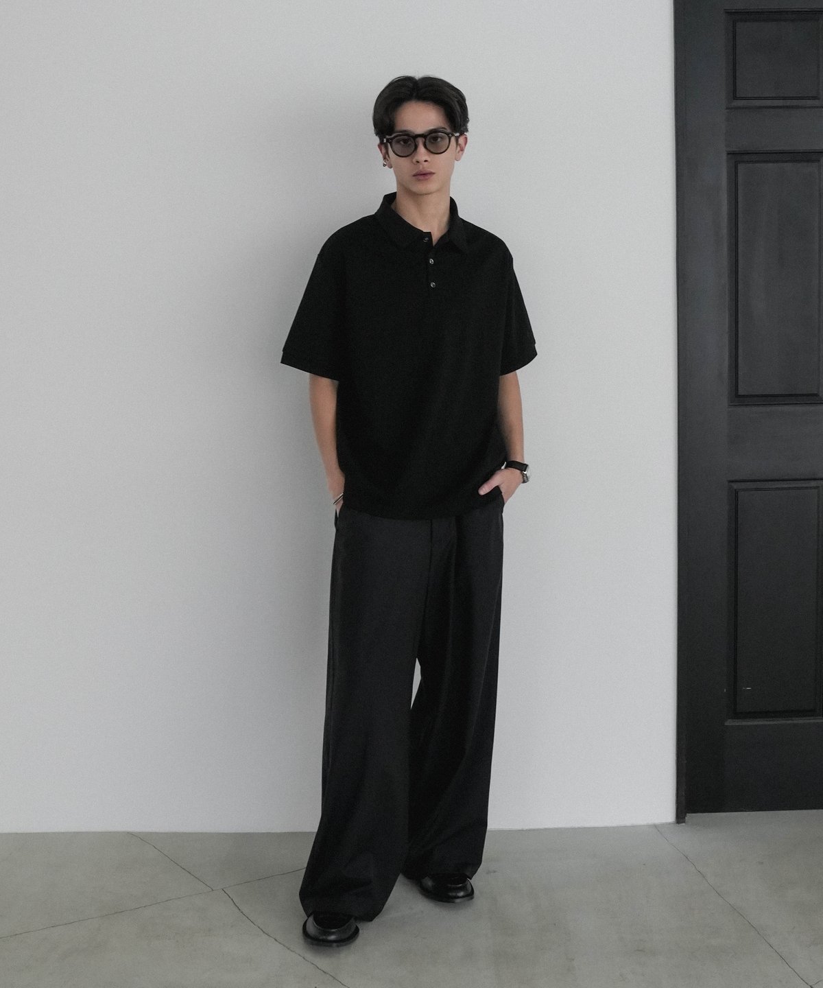 LUXURY MATERIAL SUVIN PLATINUM POLO SHIRT | CTHY