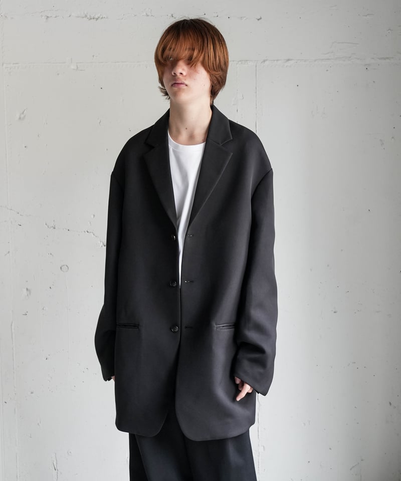 TRIPLE CROSS KERSEY OVERSIZE JACKET | CTHY TRIPLE CROSS KERSEY OVERSIZE JACKET | CTHY