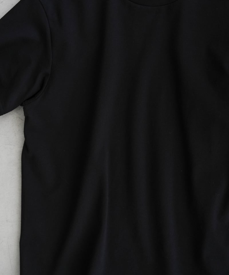 LUXURY MATERIAL JUST-FIT H/S TEE by SUVIN PLAT