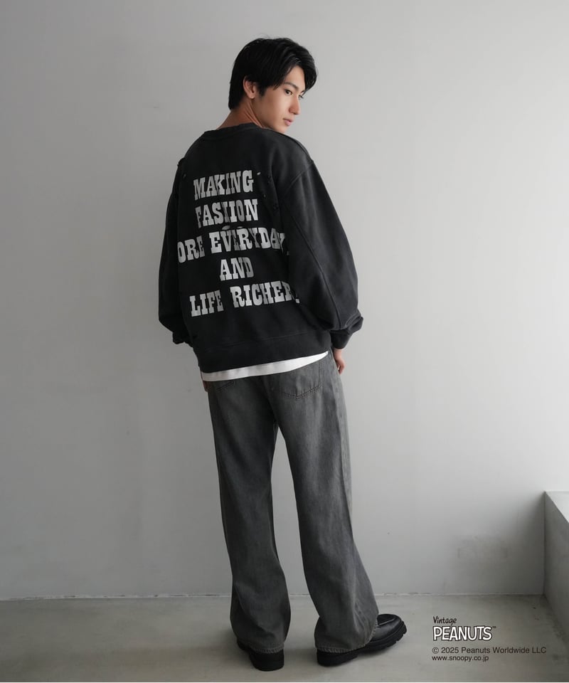 CTHY】PIGMENT DYE REPAIR スウェット セットアップ 【公式通販】