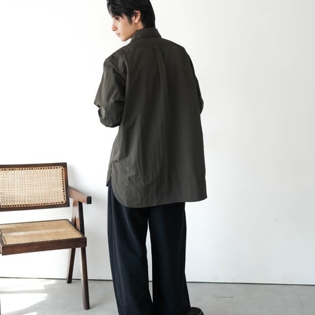パンツ LUXURY MATERIAL WIDE CURVE TROUSERS LUXURY MATERIAL WIDE CURVE TROUSERS by Super140