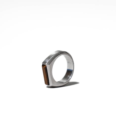 CTHY RING “LARVIKITE” / “BLACK ONYX” / “RED TIGER’S EYE”