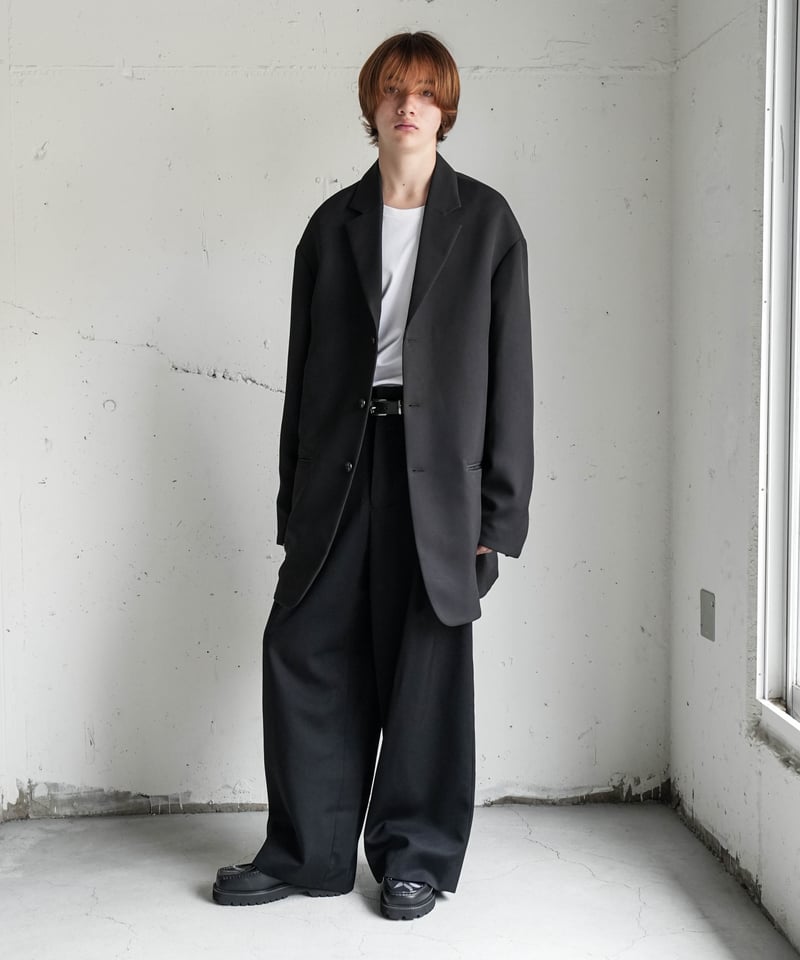 TRIPLE CROSS KERSEY OVERSIZE JACKET | CTHY TRIPLE CROSS KERSEY OVERSIZE JACKET | CTHY