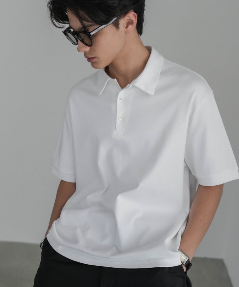 LUXURY MATERIAL SUVIN PLATINUM POLO SHIRT | CTHY