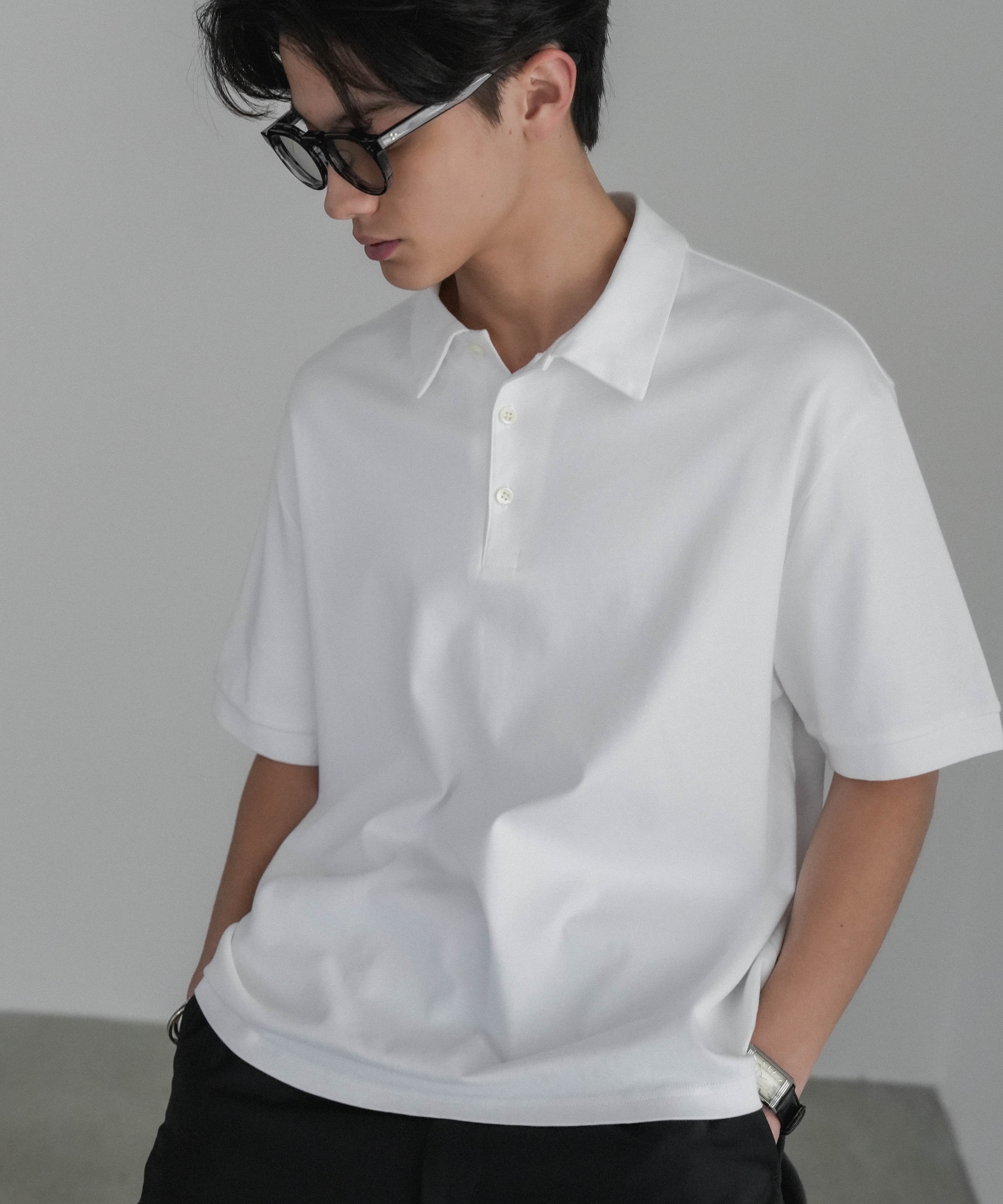 トップス CTHY SUVIN PLATINUM POLO SHIRT LUXURY MATERIAL SUVIN PLATINUM POLO SHIRT | CTHY