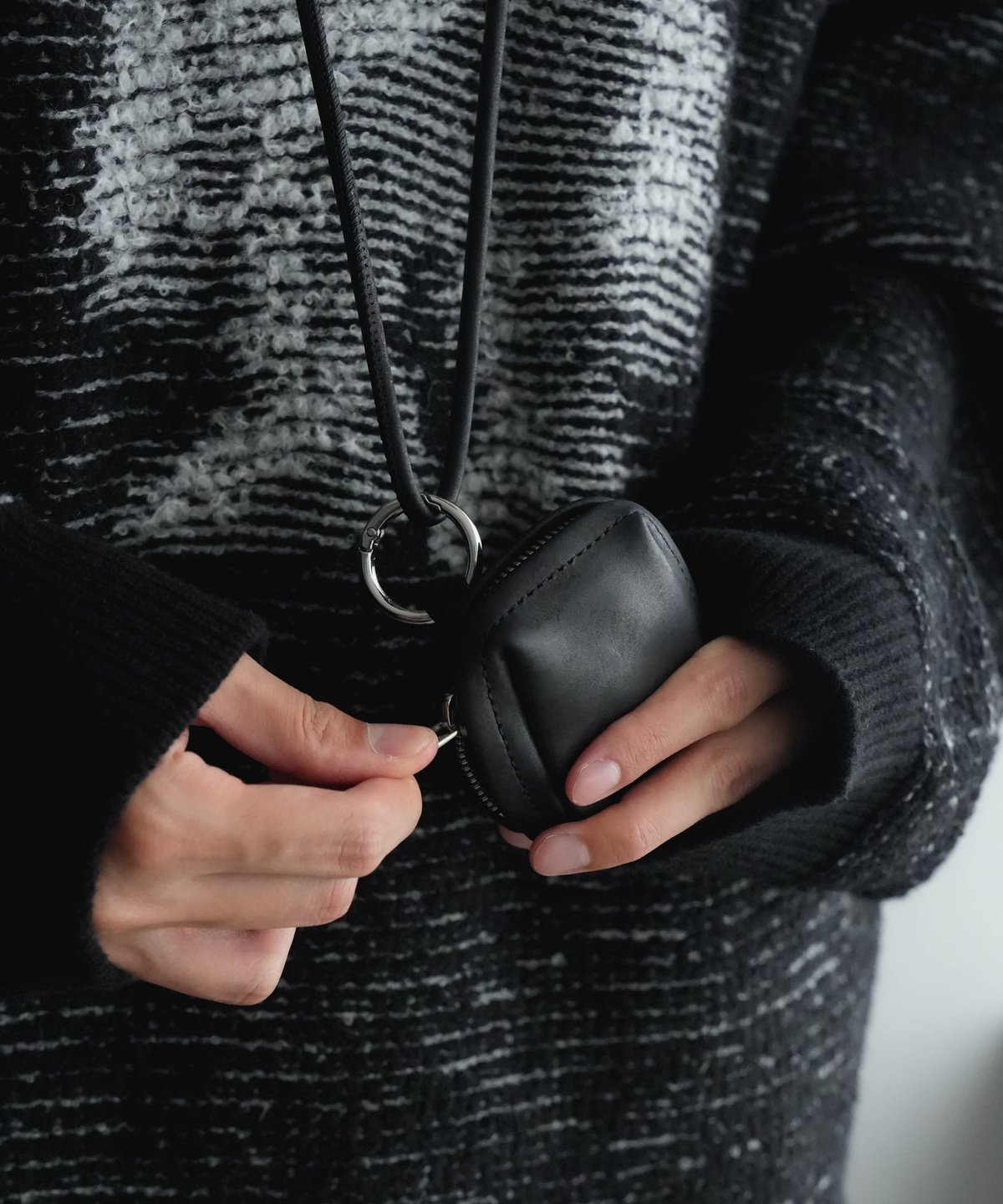 LUXURY MATERIAL NANO BAG by GUIDI | CTHY