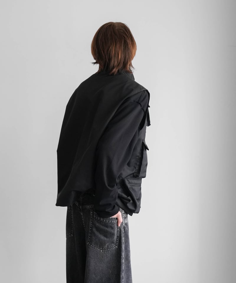 CTHY LUXURY MATERIAL MULTI TECH VEST 新品 LUXURY MATERIAL MULTI TECH VEST by LIMONTA ITAL