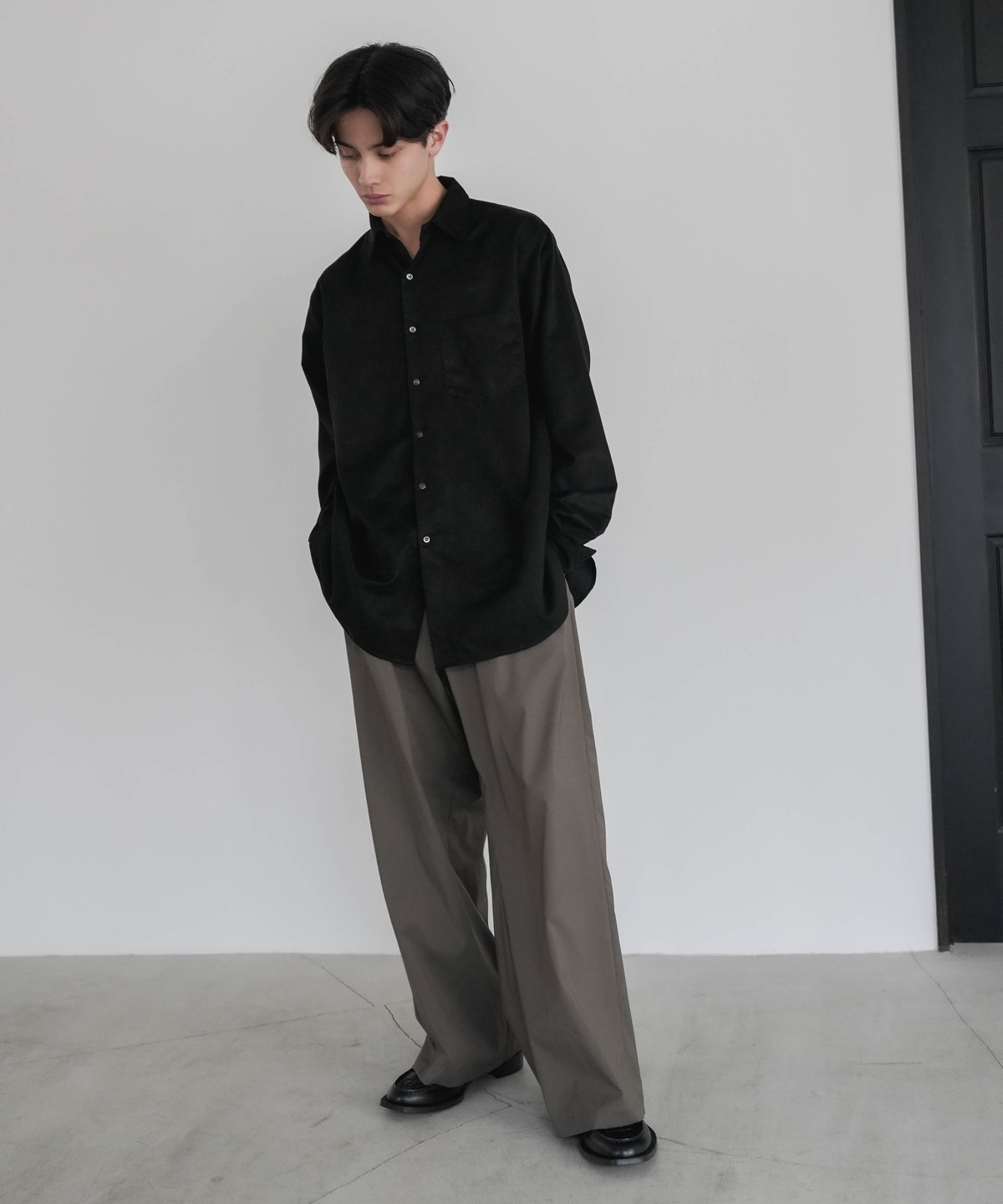 LUXURY MATERIAL Super120's BISHU WOOL JEWEL TRO